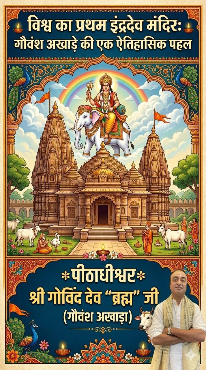 Indra Dev Temple - Conceptual Design