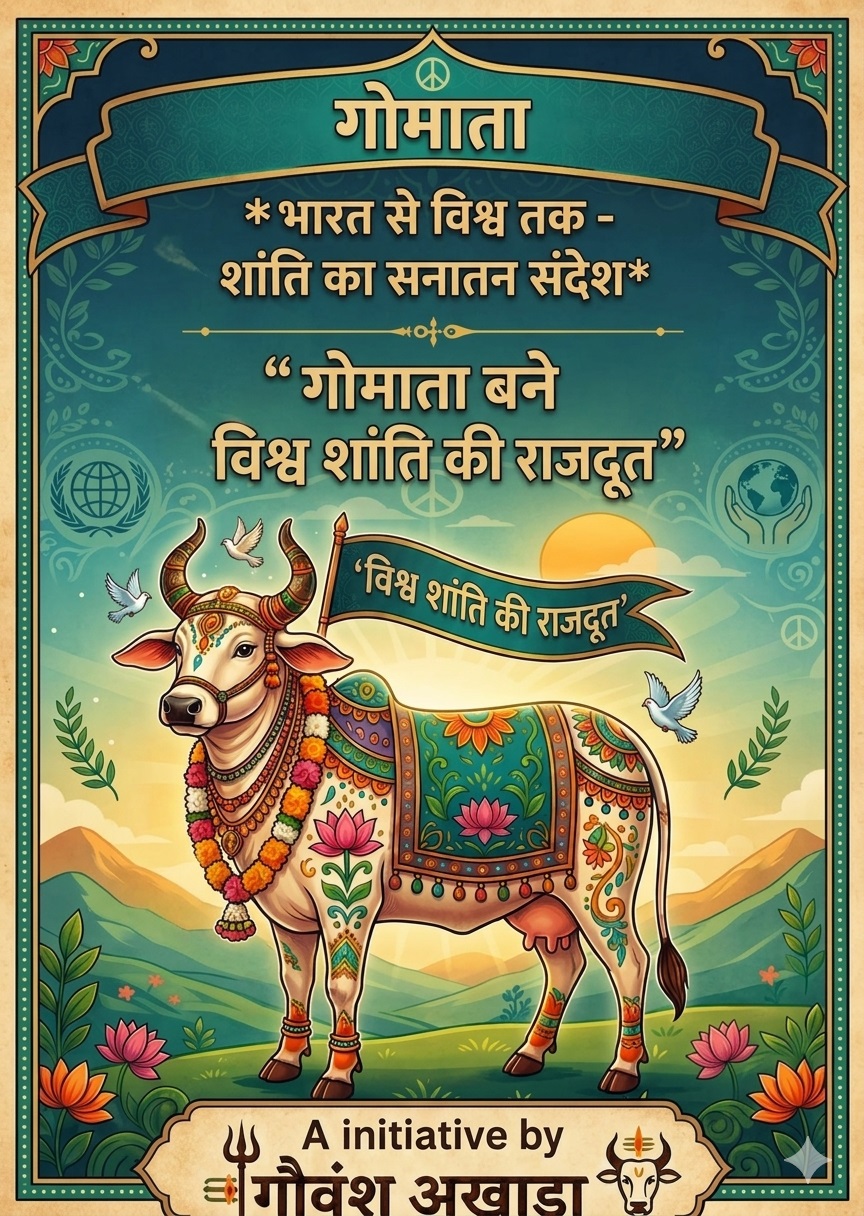 Vote for Cow as Ambassador of World Peace